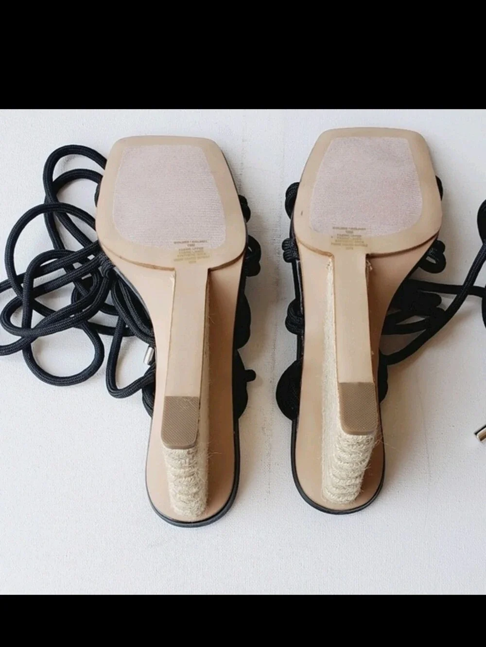 Steve Madden Idolize Womens Squared Toe Wedge Sandal NWOB size 10